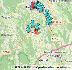 Mappa Via San Lorenzo, 28060 Cureggio NO, Italia (1.9955)