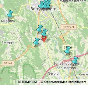 Mappa Via San Lorenzo, 28060 Cureggio NO, Italia (2.38)