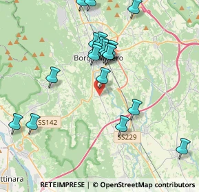 Mappa Via San Lorenzo, 28060 Cureggio NO, Italia (3.996)