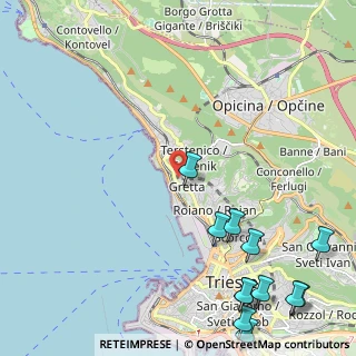 Mappa Erta dei Pruni, 34136 Trieste TS, Italia (3.22333)