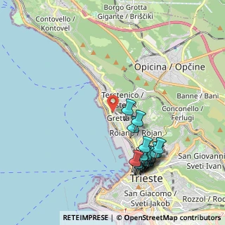 Mappa Erta dei Pruni, 34136 Trieste TS, Italia (2.234)