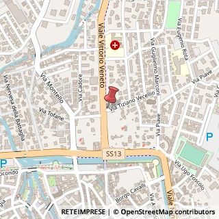 Mappa Viale XII Giugno, 1, 31100 Treviso, Treviso (Veneto)