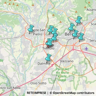 Mappa Via 24 Maggio, 24048 Treviolo BG, Italia (3.11818)