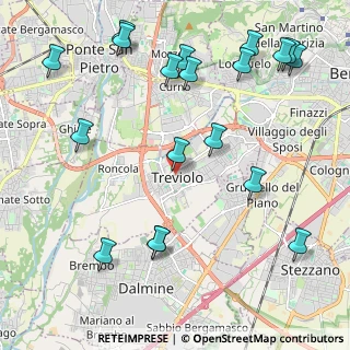 Mappa Via 24 Maggio, 24048 Treviolo BG, Italia (2.63)