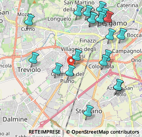 Mappa Via per Grumello, 24127 Bergamo BG, Italia (2.3405)