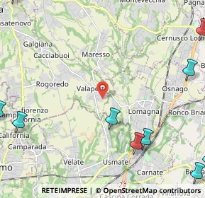 Mappa Via Ticino, 23880 Casatenovo LC, Italia (3.64)