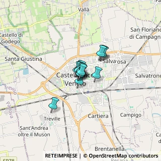 Mappa Via Riccati, 31033 Castelfranco Veneto TV, Italia (0.64)