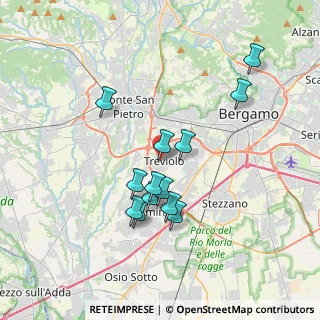 Mappa Via Gorizia, 24048 Treviolo BG, Italia (3.23077)