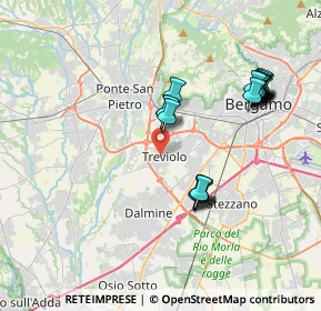 Mappa Via Gorizia, 24048 Treviolo BG, Italia (3.8155)