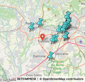 Mappa Via Gorizia, 24048 Treviolo BG, Italia (3.91235)