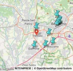 Mappa Via Gorizia, 24048 Treviolo BG, Italia (4.00667)
