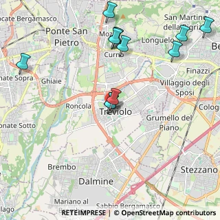 Mappa Via Gorizia, 24048 Treviolo BG, Italia (2.3175)