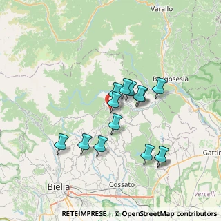 Mappa Via Guglielmo Marconi, 13835 Trivero BI, Italia (6.10571)