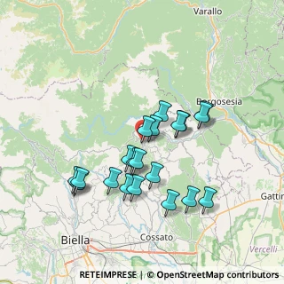 Mappa Via Guglielmo Marconi, 13835 Trivero BI, Italia (6.472)