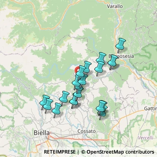 Mappa Via Guglielmo Marconi, 13835 Trivero BI, Italia (6.4705)