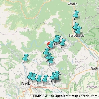 Mappa Via Guglielmo Marconi, 13835 Trivero BI, Italia (8.72)
