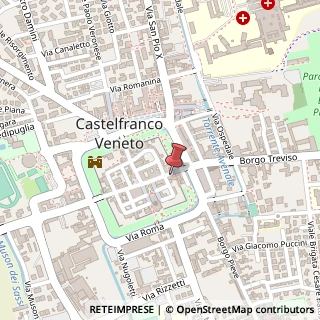 Mappa Via Francesco Maria Preti, 11, 31033 Castelfranco Veneto, Treviso (Veneto)