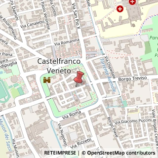 Mappa Via Francesco Maria Preti, 20, 31033 Castelfranco Veneto, Treviso (Veneto)