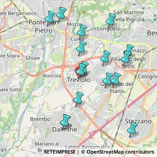 Mappa Via 24048, 24048 Treviolo BG, Italia (2.19125)