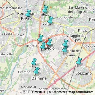 Mappa Via 24048, 24048 Treviolo BG, Italia (1.90273)