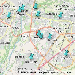 Mappa Via Alessandro Manzoni, 24048 Treviolo BG, Italia (2.52727)