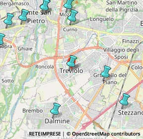 Mappa Via 24048, 24048 Treviolo BG, Italia (2.93455)