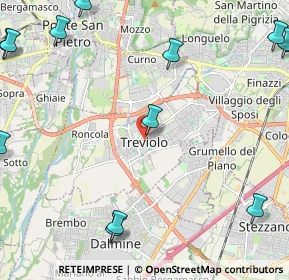 Mappa Via Alessandro Manzoni, 24048 Treviolo BG, Italia (3.30917)
