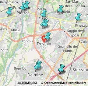 Mappa Via 24048, 24048 Treviolo BG, Italia (2.54)