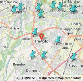 Mappa Via 24048, 24048 Treviolo BG, Italia (2.66)