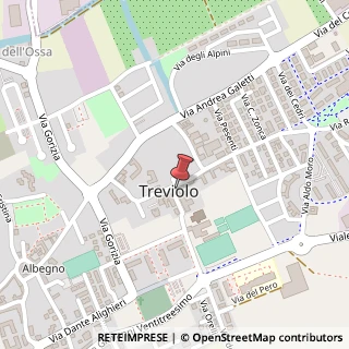 Mappa Via Roma ang. Mons. Benedetti, 32, 24048 Treviolo, Bergamo (Lombardia)