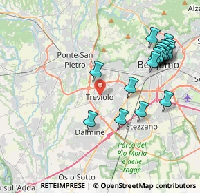 Mappa Via Alessandro Manzoni, 24048 Treviolo BG, Italia (4.4765)