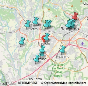 Mappa Via Alessandro Manzoni, 24048 Treviolo BG, Italia (3.68267)