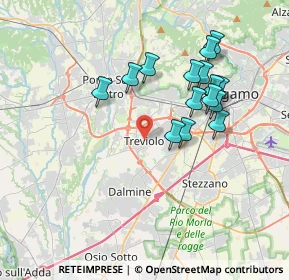 Mappa Vicolo Lavi, 24048 Treviolo BG, Italia (3.41533)