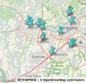 Mappa Vicolo Lavi, 24048 Treviolo BG, Italia (3.9375)