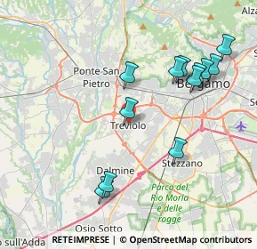 Mappa Via 24048, 24048 Treviolo BG, Italia (4.05167)