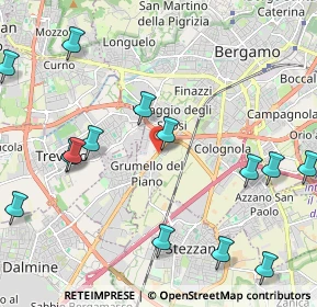 Mappa SS 525, 24127 Bergamo BG (2.64571)