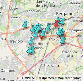 Mappa SS 525, 24127 Bergamo BG (1.2965)