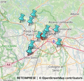 Mappa SS 525, 24127 Bergamo BG (5.71)