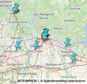 Mappa Via Enrico Fermi, 24035 Bergamo BG, Italia (13.06615)