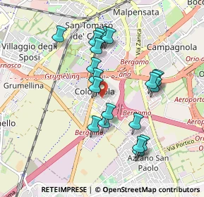 Mappa Via Enrico Fermi, 24035 Bergamo BG, Italia (0.8585)