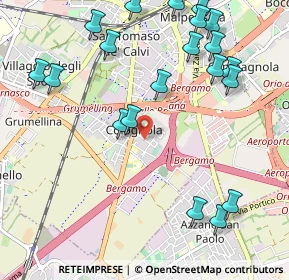 Mappa Via Enrico Fermi, 24035 Bergamo BG, Italia (1.277)