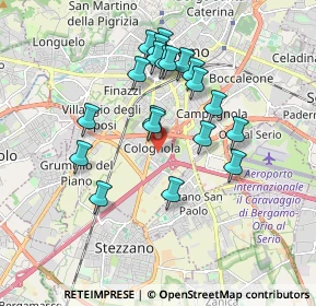 Mappa Via Enrico Fermi, 24035 Bergamo BG, Italia (1.644)