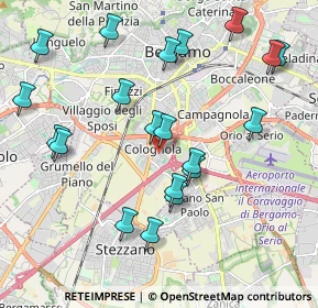 Mappa Via Enrico Fermi, 24035 Bergamo BG, Italia (2.148)