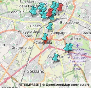 Mappa Via Enrico Fermi, 24035 Bergamo BG, Italia (2.162)