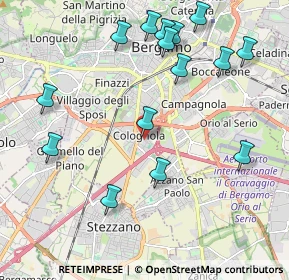 Mappa Via Enrico Fermi, 24035 Bergamo BG, Italia (2.30933)