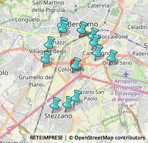 Mappa Via Enrico Fermi, 24035 Bergamo BG, Italia (1.695)