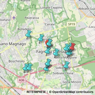 Mappa Via Giacomo Matteotti, 21054 Fagnano Olona VA, Italia (1.73235)