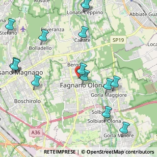 Mappa Via Giacomo Matteotti, 21054 Fagnano Olona VA, Italia (2.71333)