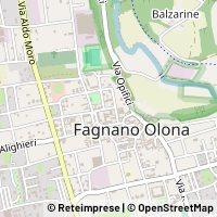 Map Fagnano Olona