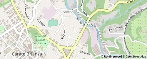 Mappa Carate Brianza